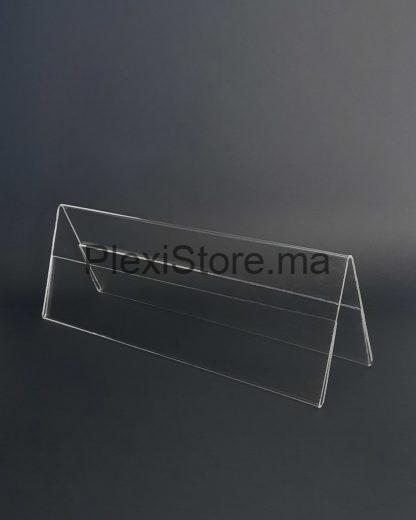 porte affiche plexiglas V